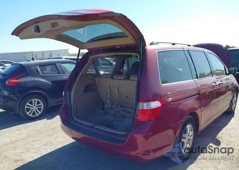 2006 Honda Odyssey Ex-L z USA, uszkodzony, nr VIN 5FNRL38796B088705